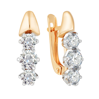 Серьги кл3070а-62 Золото