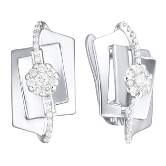 Серьги 1022036 Золото