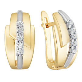 Серьги 1021764 Золото