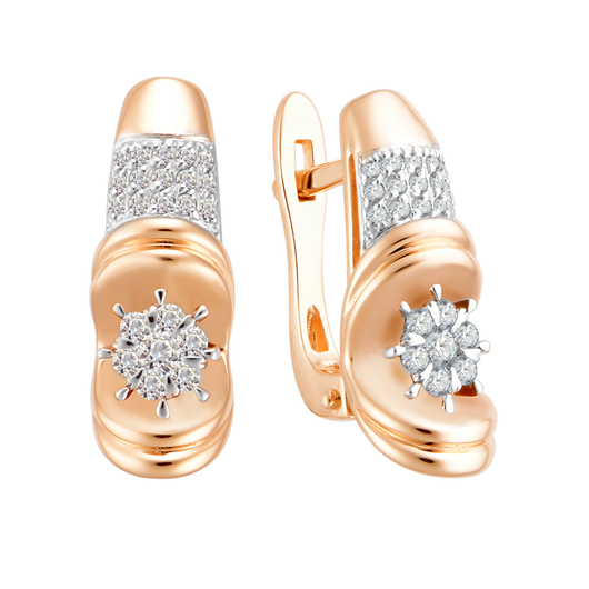 Серьги 1021632 Золото