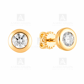 Серьги с576 Золото