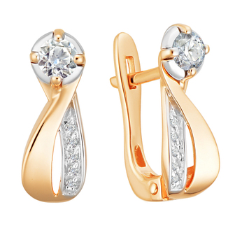 Серьги 1021777 Золото