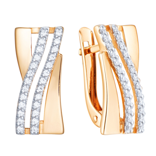 Серьги кл3987а-01 Золото