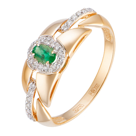 Кольцо 2012142 Золото