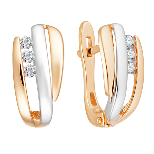 Серьги 1021838 Золото