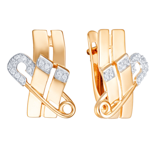 Серьги кл3940а Золото