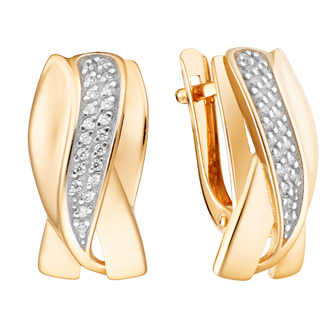 Серьги кл3831а Золото