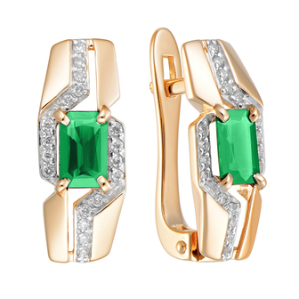 Серьги 2021882 Золото