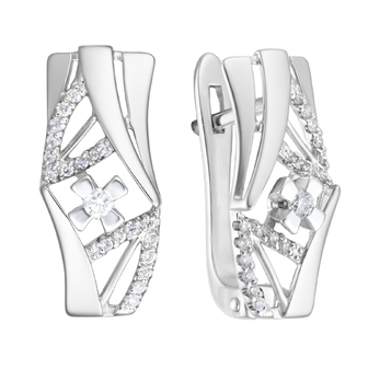 Серьги 1022010 Золото