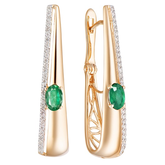 Серьги 2021880 Золото