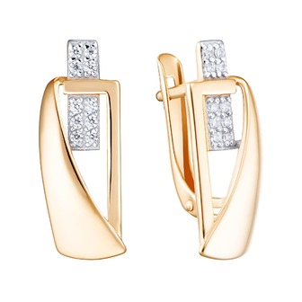 Серьги кл4257а-01 Золото