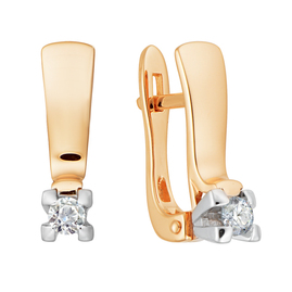 Серьги 1021790 Золото