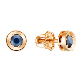 Серьги 1021929 Золото