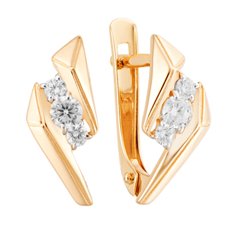 Серьги кл3478а Золото