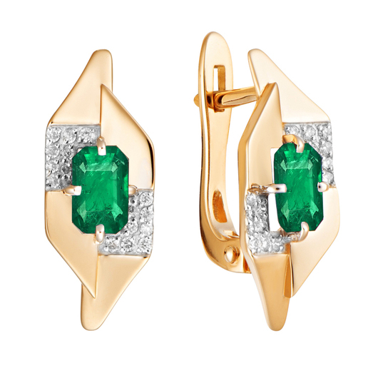 Серьги 2021922 Золото