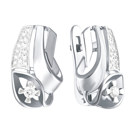 Серьги 1022014 Золото