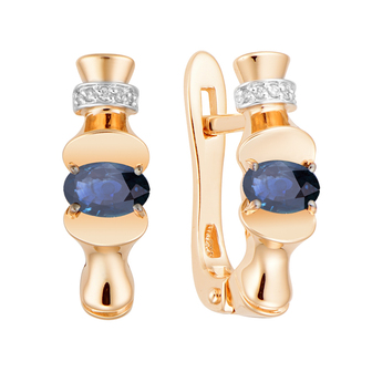 Серьги 3021701 Золото