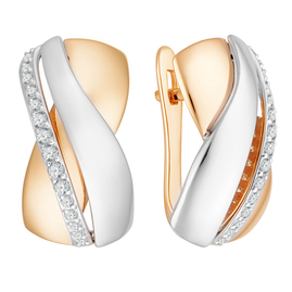 Серьги 1021807 Золото