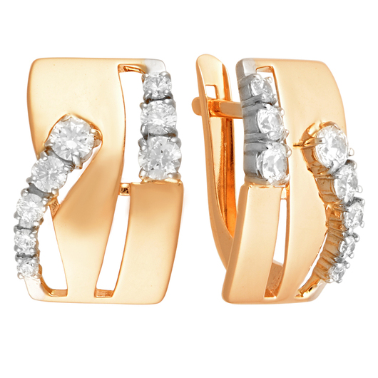 Серьги кл2484а-62 Золото