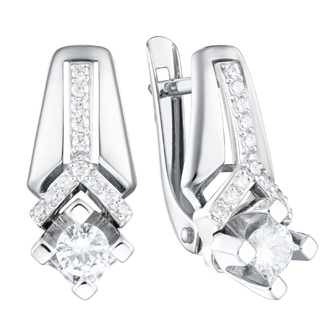 Серьги кл2989а-62 Золото