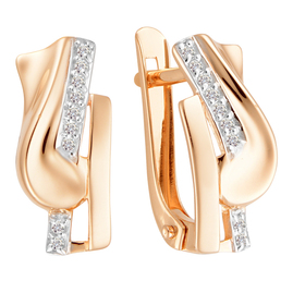 Серьги кл3027а Золото