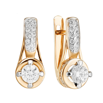 Серьги кл3773а Золото