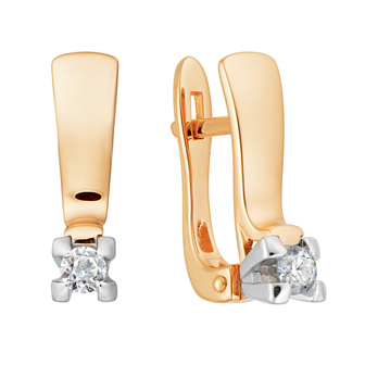 Серьги 1021790 Золото