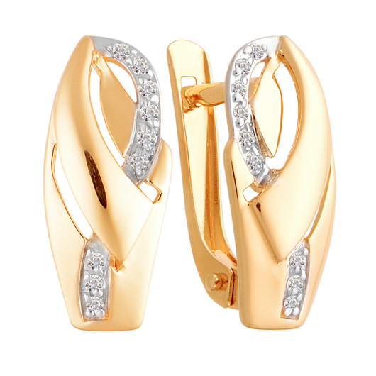 Серьги кл2649а Золото