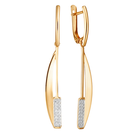 Серьги кл3592а Золото