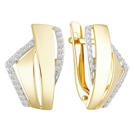 Серьги кл3029а Золото