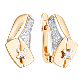 Серьги 1022005 Золото