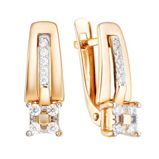 Серьги кл3709а Золото