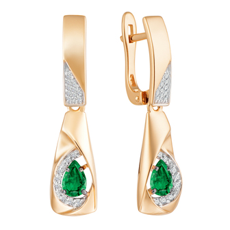 Серьги 2021839 Золото