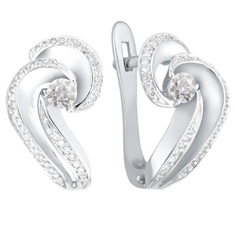 Серьги 1021833 Золото