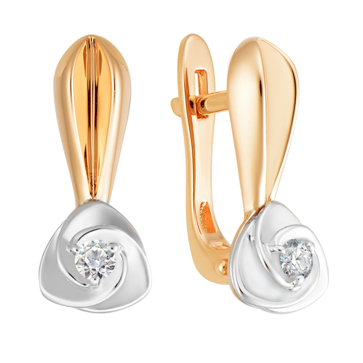 Серьги 1021820 Золото