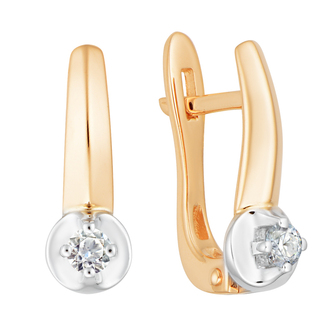 Серьги 1021778 Золото