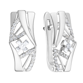 Серьги 1022010 Золото