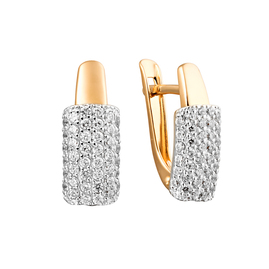 Серьги кл1637а Золото