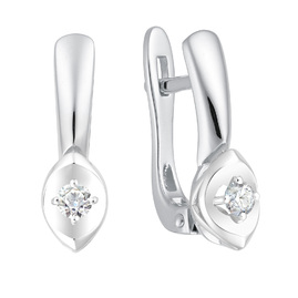 Серьги 1021803 Золото