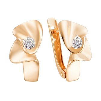 Серьги кл2932а-62 Золото