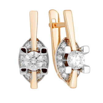 Серьги кл2940а-62 Золото