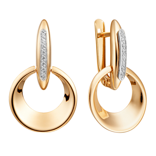 Серьги с636-01 Золото