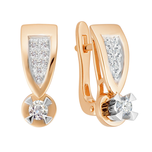 Серьги 1021677 Золото