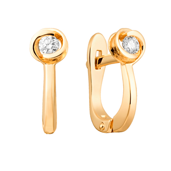 Серьги 1021121 Золото